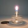 Imagem de Velas Tealight Firefly - Recarregáveis, Vidro Transparente (Pacote com 5)
