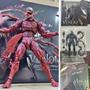 Imagem de Venom Red Carnage SHFiguarts Action Figure Anime Modelo Brinquedo Presentes De Aniversário