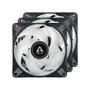 Imagem de Ventilador ARCTIC P12 PWM PST A-RGB 120mm - Kit com 3 Unidades - 2000 RPM