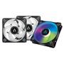 Imagem de Ventilador ARCTIC P12 PWM PST A-RGB 120mm - Kit com 3 Unidades - 2000 RPM