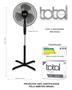 Imagem de Ventilador de Coluna 43cm 127V Pedestal 3 Velocidades - Preto - Fix