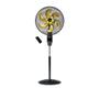 Imagem de Ventilador de Coluna com Controle Mallory 40cm Chronos Preto e Dourado 127V