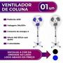 Imagem de Ventilador De Coluna Pedestal com 3 Velocidades 40cm - Voltagem 110v - Fix