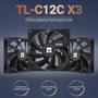 Imagem de Ventilador de CPU Thermalright TL-C12C X3 120mm - Com Rolamento S-FDB