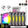 Imagem de Ventilador de Gabinete Aigo Z12 - 120mm RGB PWM ARGB 12cm - 3 V