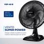 Imagem de Ventilador de Mesa 40cm Mondial Super Power VSP-40-B 6 Pás 3 Velocidades - Preto 110V