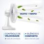 Imagem de Ventilador de Mesa 40cm Mondial Super Power VSP-40-W 6 Pás 3 Velocidades Branco