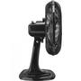 Imagem de Ventilador de Mesa 40cm Turbo 110v Preto Ventisol 6 Pás 80W Grade Wind Line Regulável 127V