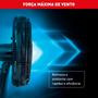 Imagem de Ventilador de Mesa Arno Air Force VA46 40cm 6 Pás 3 Velocidades Preto e Azul Escuro 2720018896