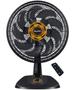 Imagem de Ventilador de Mesa Mallory Neo Air Total Control Preto e Dourado