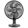 Imagem de Ventilador de Mesa Mallory Olimpo TS 6 Pás 40cm 3 Velocidades Preto 127V