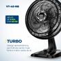 Imagem de Ventilador de Mesa Mondial 40cm Turbo 127V 140W Preto - VT-40-NB