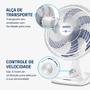 Imagem de Ventilador de Mesa Mondial Super Power 3 Velocidades 6 Pas 40cm VSP-40-W