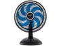 Ventilador de Mesa Mondial Super Turbo VTX-40-Crystal 40cm 8 Pás 3 Velocidades Preto e Azul Imagem de Ventilador de Mesa Mondial Super Turbo VTX-40-Crystal 40cm 8 Pás 3 Velocidades Preto e Azul