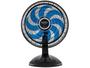 Imagem de Ventilador de Mesa Mondial Super Turbo VTX-40-Crystal 40cm 8 Pás 3 Velocidades Preto e Azul