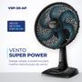 Imagem de Ventilador de mesa mondial vsp 30 ap s power 30cm 110v