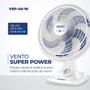 Imagem de Ventilador de Mesa Mondial VSP-40-W 40cm com 6 Pás e 3 Velocidades