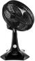 Imagem de Ventilador De Mesa/parede 2 Em 1 Maxx Force Turbo 60w 6p 30cm 127v Protect Preto Britania