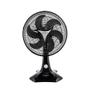 Imagem de Ventilador De Mesa/parede 2 Em 1 Maxx Force Turbo 60w 6p 30cm 127v Protect Preto Britania
