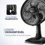 Imagem de Ventilador de Mesa Super Power 127V 30CM Preto com 6 PÁS