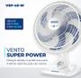 Imagem de Ventilador de Mesa Super Power 40cm VSP-40-W 127v Branco Mondial