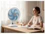 Imagem de Ventilador de Mesa Ultra V-UT-30-01 30cm 6 Pás 3 Velocidades Branco e Azul