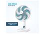 Imagem de Ventilador de Mesa Ultra V-UT-30-01 30cm 6 Pás 3 Velocidades Branco e Azul