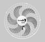 Imagem de Ventilador de Parede Loren-Sid Tufão 50 M2 Gelo Bivolt Ref-2790