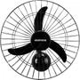 Imagem de Ventilador De Parede Oscilante 60cm Bivolt Aço Pretoventisol