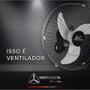 Imagem de Ventilador De Parede Oscilante Ventidelta Premiun Grade De Aço 60CM 160W Bivolt Preto