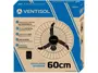 Imagem de Ventilador de Parede Ventisol Oscilante Premium 3 Velocidades 60cm - Bivolt