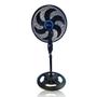 Imagem de Ventilador de Pedestal 6 Pás Turbo Silencioso 75W Potente 3 Velocidades 50cm 110V