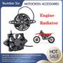 Imagem de ventilador de refrigeração radiador elétrico para 85 exc 250 honda crf 450x atv go-kart 12v 35w