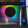 Imagem de Ventilador de Resfriamento Doffirs para PS5 Slim com Luz RGB e USB 3.0