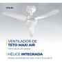 Imagem de Ventilador De Teto Air Maxi Vte-01 Mondial 3 Pas 125w 220v