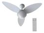 Imagem de Ventilador De Teto Arno Inverter Branco Com 3 Pas Plastico