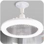Imagem de Ventilador De Teto Com Lampada led Ajustável e Com Controle Remoto 3 tipos de temperatura de luz