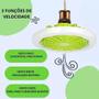 Imagem de Ventilador de Teto com Luminária LED: Ajustável e Futurista
