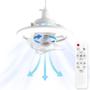 Imagem de Ventilador de Teto com Luz e 50W com 360 de Rotação: Ideal!
