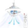 Imagem de Ventilador De Teto Com Luz E 50W Com 360 De Rotação: Ideal