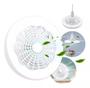 Imagem de Ventilador de Teto com Luzes LED Integradas e Controle Remoto - Ambiente Aconchegante e Personalizado