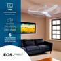 Imagem de Ventilador de Teto EOS Turbo Vento 3 Pás com Controle Remoto 112cm 150W Branco EVX110B Bivolt