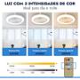 Imagem de Ventilador De Teto Inteligente: Ventilador De Teto Com Luz De Led Integrada Controle Remoto Bivolt