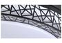 Imagem de Ventilador de teto invisível 3 pás de material acrílico Controle remoto+som bluetooth 110-220v