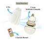 Imagem de Ventilador de Teto: Lâmpada LED 60w com Controle Remoto para um Ambiente Eco-friendly