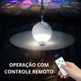 Imagem de Ventilador de Teto Portátil Com Luz e Projeção de Estrelas Multifuncional