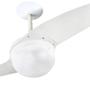 Imagem de Ventilador De Teto Spirit 202 Branco Lustre Globo Controle Remoto 127V