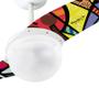 Imagem de Ventilador de Teto Spirit 202 Romero Britto A Perfect Day RB07 Lustre Globo