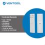Imagem de Ventilador de Teto Ventisol Aires Silencioso Inverter 3 Pás 127 220V Bivolt Branco