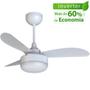 Imagem de Ventilador de Teto Ventisol Fênix Branco Inverter Controle Remoto, 6 Velocidades - Bivolt
